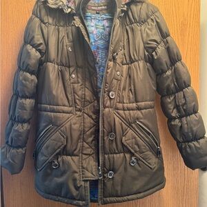 Urban Republic Olive Puffer Jacket